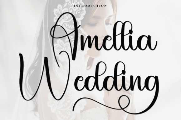 Amellia Wedding: A Timeless Script for Handmade Creations