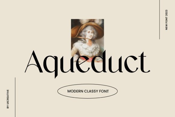 Aqueduct: A Serif Font for Editorial Elegance