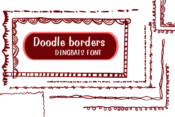 Boost Your Brand with Doodle Borders Font