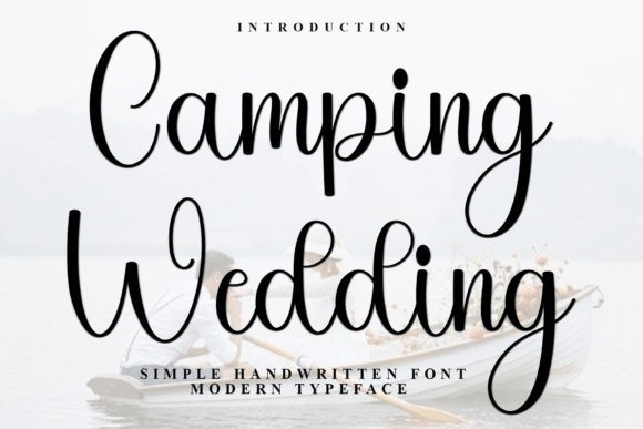 Camping Wedding: A Script Font for Impactful Digital Campaigns