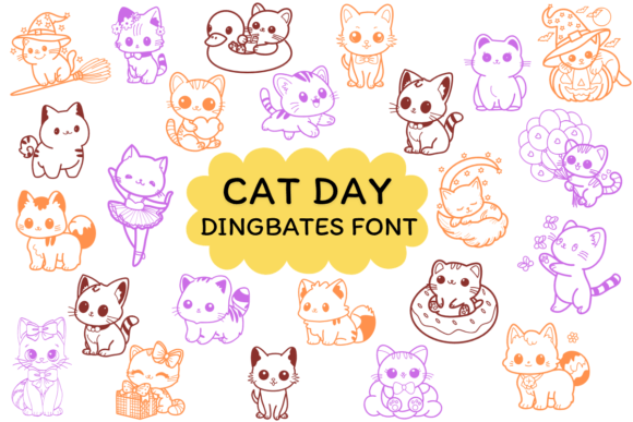 Cat Day: A Feline Font for Web Design