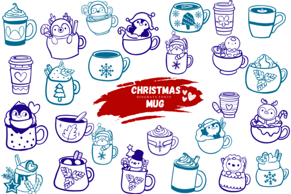 Christmas Mug: A Font That Elevates Your Brand