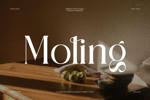 Creating with Moling: A Serif Font for Handmade Magic