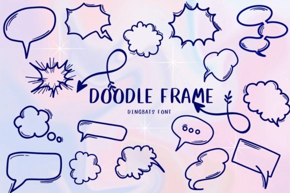 Doodle Frame: A Versatile Font for Creative Web Design