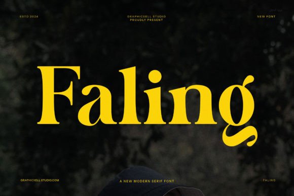 Faling: A Serif Font for Campaigns That Demand Sophistication