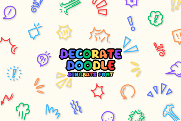Font That Elevates Your Brand: Dacorate Doodle