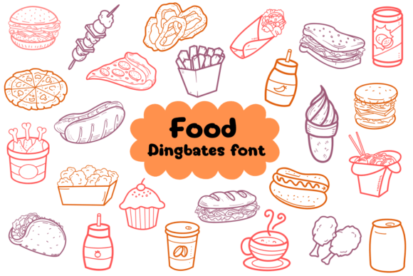 Food: A Font That Feels Like a Warm Welcome