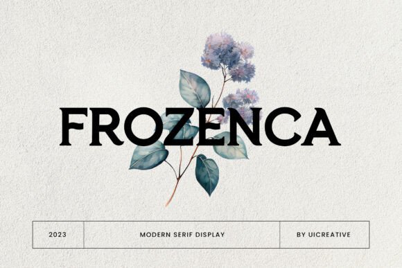 Frozenca: A Font That Elevates Your Brand