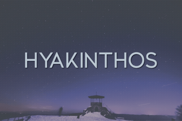 Hyakinthos: A Timeless Sans Serif for Modern Branding