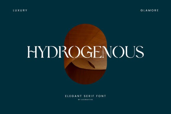 Hydrogenous: A Serif Font for Bold Web Design