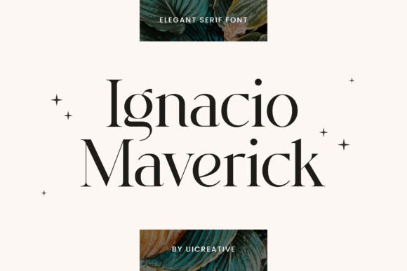 Ignacio Maverick: A Serif Font for Editorial Excellence