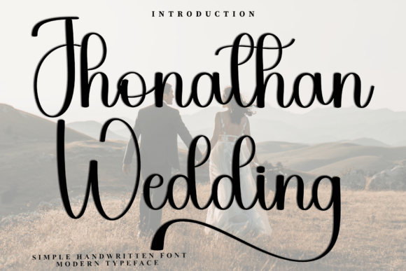 Jhonathan Wedding: A Font That Brings Holiday Magic to Your Brand
