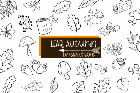 Leaf Autumn: A Sketchy Font for Creative Branding