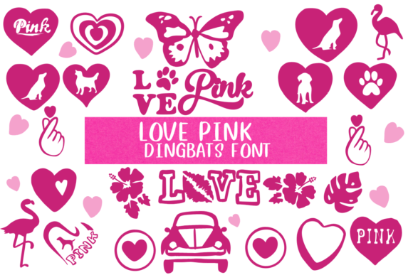 Love Pink: A Font That Adds Flair to Every Project