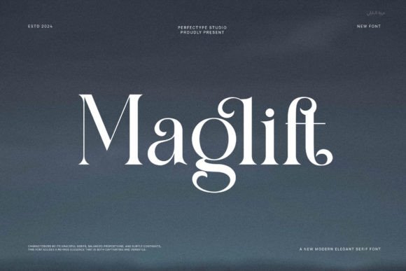 Maglift: A Serif Font That Elevates Digital Branding