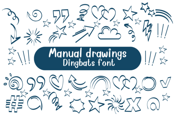 Manual Drawings: A Font That Adds Character to Your Campaigns