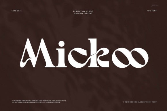 Mickoo: A Serif Font That Elevates Your Brand