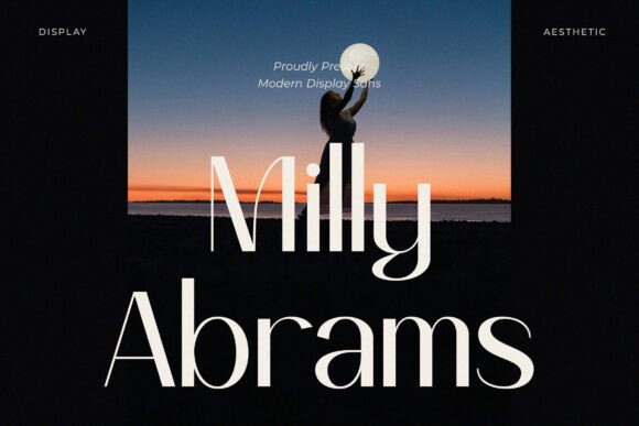 Milly Abrams: A Serif Font with a Touch of Timeless Elegance