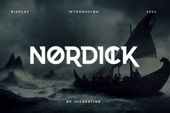 Nordick: A Font That Adds Elegance to Every Craft Project