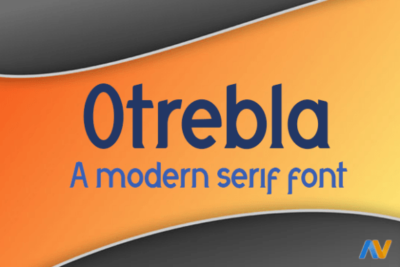 Otrebla: A Bold Serif Font for Creative Branding