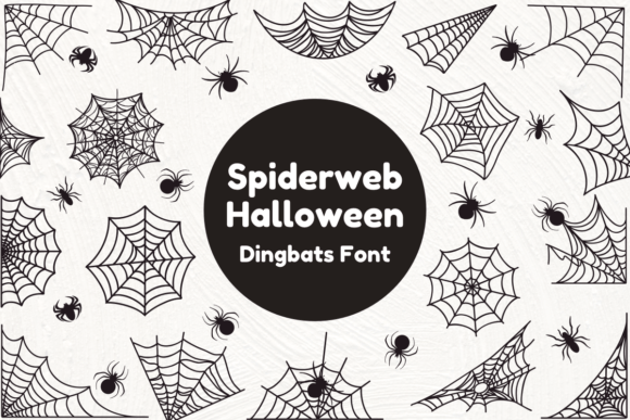 Spiderweb Halloween: The Font That Spooks and Sells