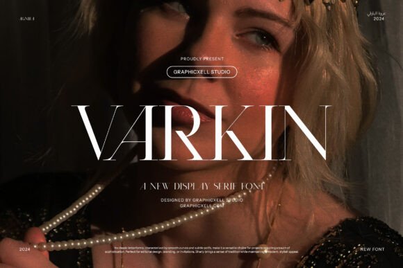 Varkin: A Serif Font for Luxury and Elegance