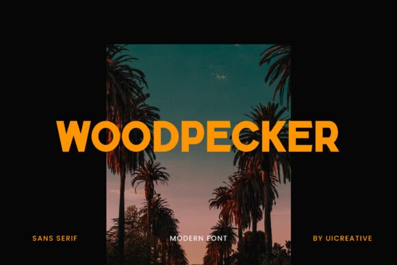 Wooppecker: A Font for Editorial Elegance